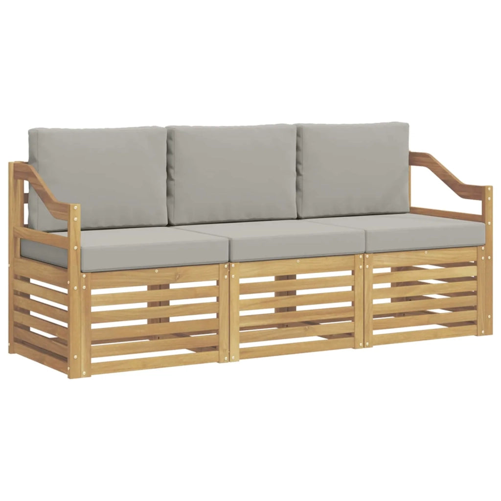 Set divani Legno di Acacia Massello 3391331
