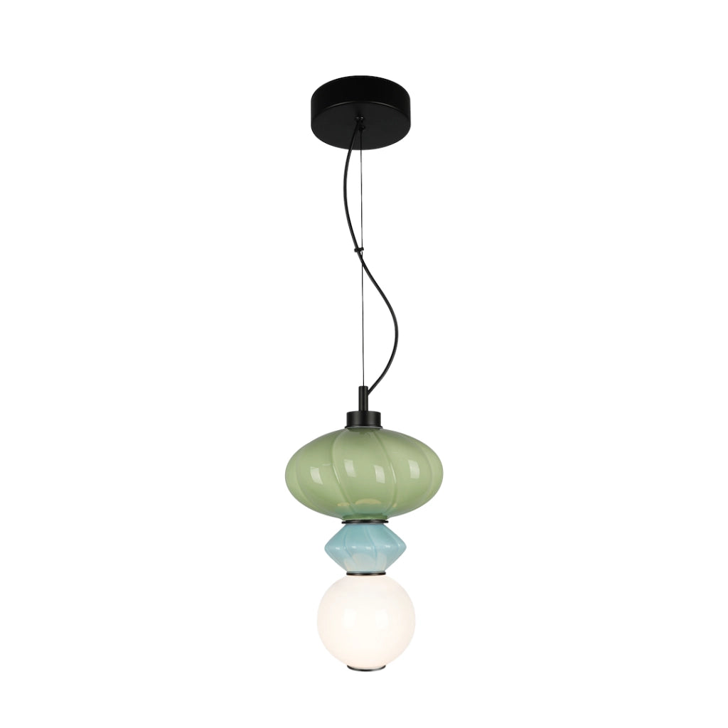 Lampada a sospensione LED Ascoli Milagro 8W 3000K multicolore