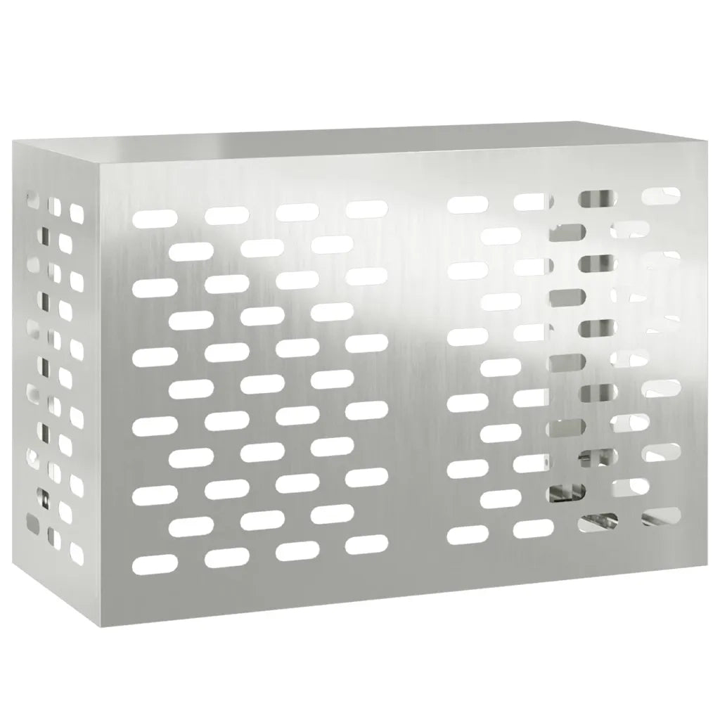 Copertura per condizionatore d'aria Argento 90 x 40 x 60 cm 865895