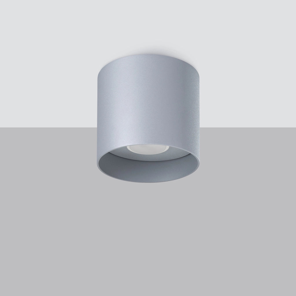 Lampada da soffitto MIKA grigio