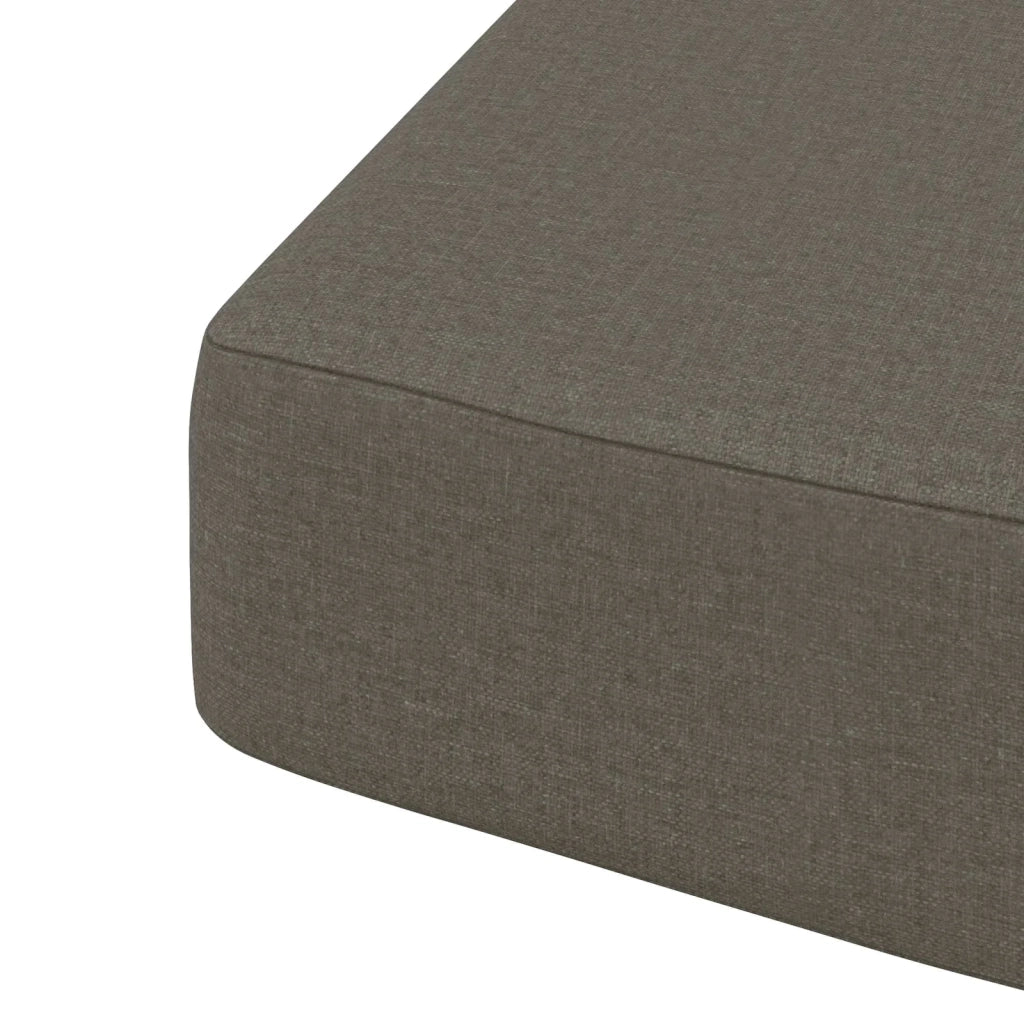 Cuscini per sedile a 4 pezzi SOEST 4 pcs 100% Poliestere Grigio 945244