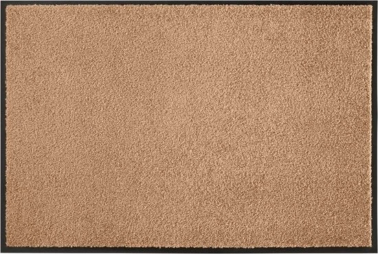Matto di porta lavabile e pulibile a 30°C - karamel 90x150 cm