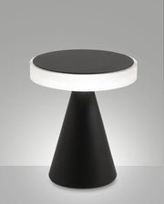 Lampada da tavolo Neutra LED 12W 1260lm 3000K struttura in metallo e metacrilato colore Nero IP20 - Illuminazione d'interni elegante e moderna