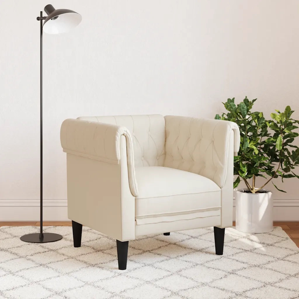 Poltrona | Sedia Relax Chesterfield in Lino