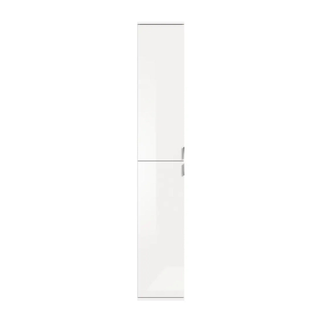 Armadio BODITE – 2 porte – Bianco lucido – Design moderno e pratico