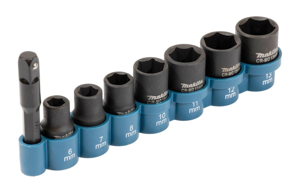 SET 8 BUSSOLE 1/4" MAKITA - E-12289