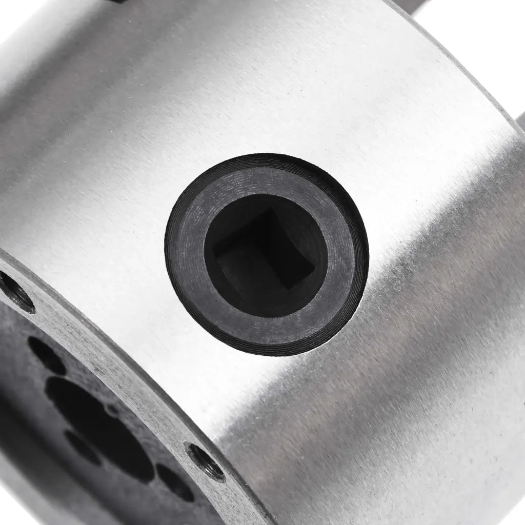 Mandrino per Tornio a 3 Griffe Autocentrante 100 mm in Acciaio CFW3134556