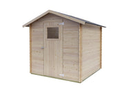 Casetta Capalbio 198X198 Cm Porta Singola Finestrata