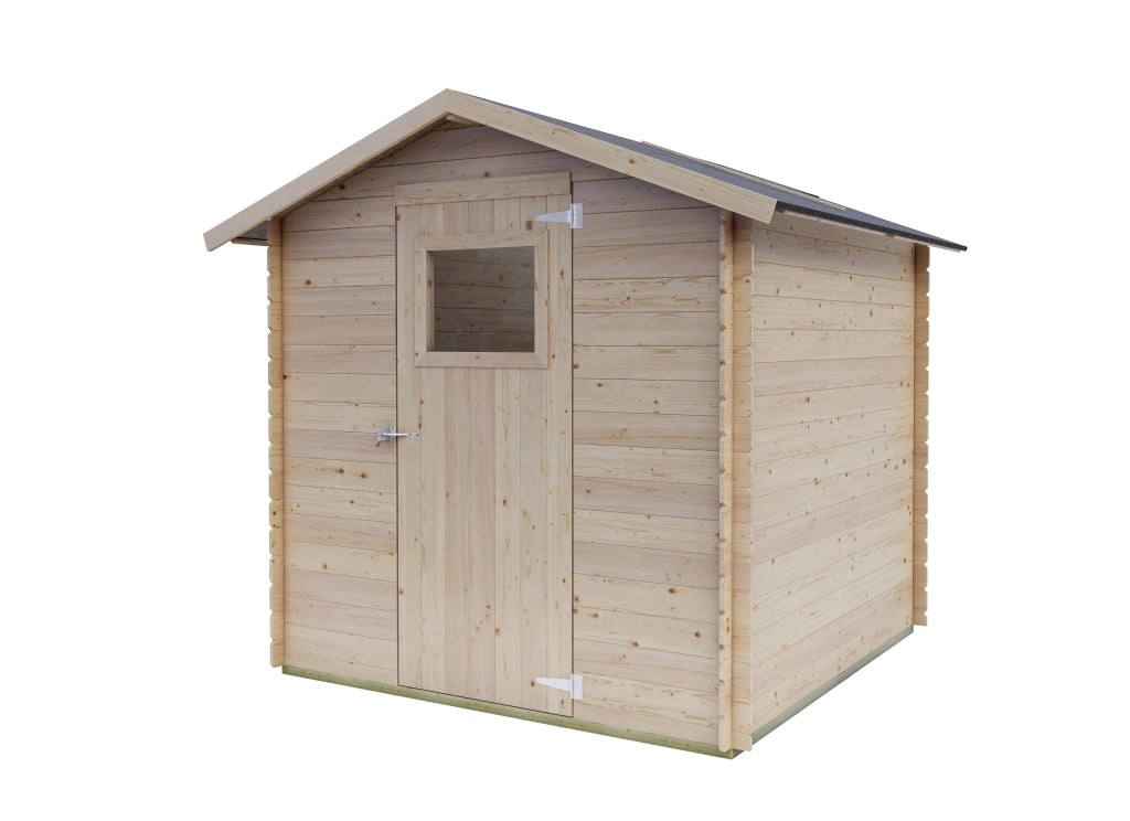 Casetta Capalbio 198X198 Cm Porta Singola Finestrata