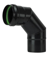 GOMITO A 90  ° PER STUFE A PELLET 'LIGHT'  EE ? 100 mm - SAVE