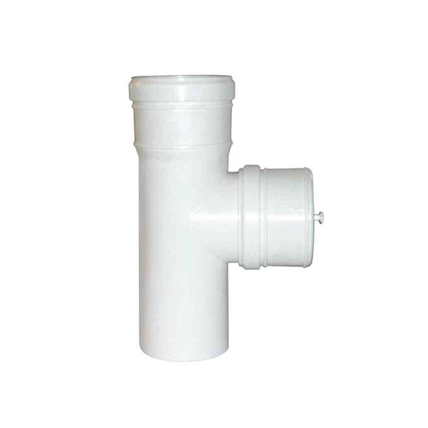 canna fumaria in PLASTICA PPS DN 100 elemento ISPEZIONE INTERMEDIA