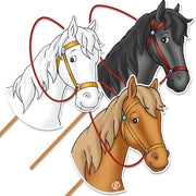 Cavalletto da Equitazione per Hobby - Cavallo da Equitazione da Gioco