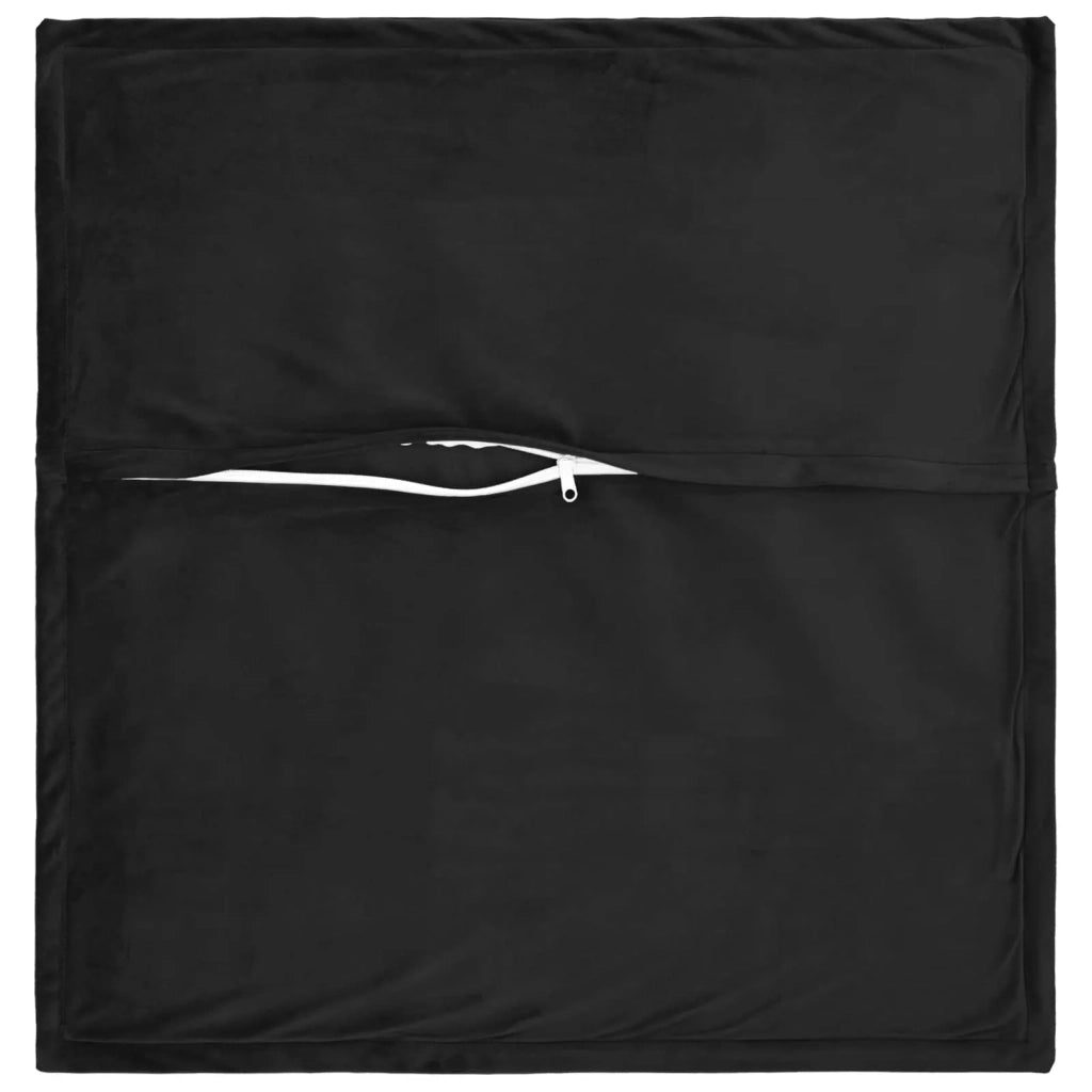 Cuscino con cuscino HOUTEN 6 pz Nero Velluto 932795