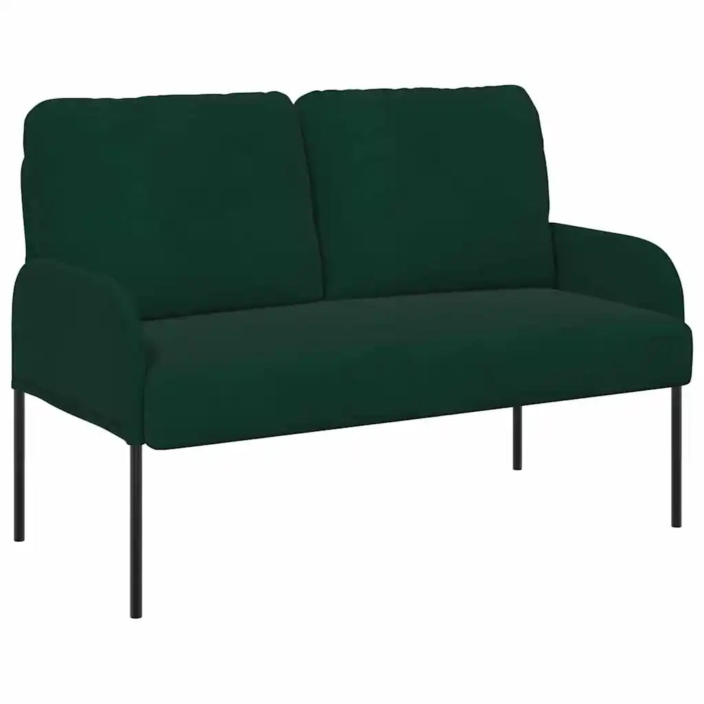 Divani con cuscino 110cm Verde Scuro Legno compensato 42023457