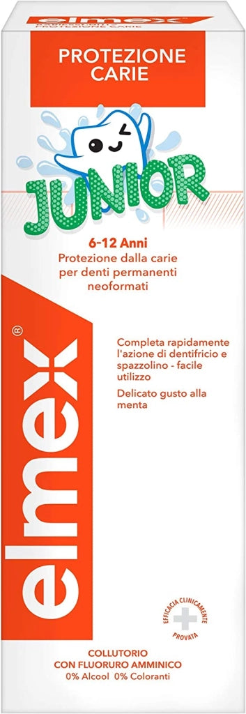 ELMEX COLLUTORIO JUNIOR 6-12 ANNI IN FORMATO DA 400 ML