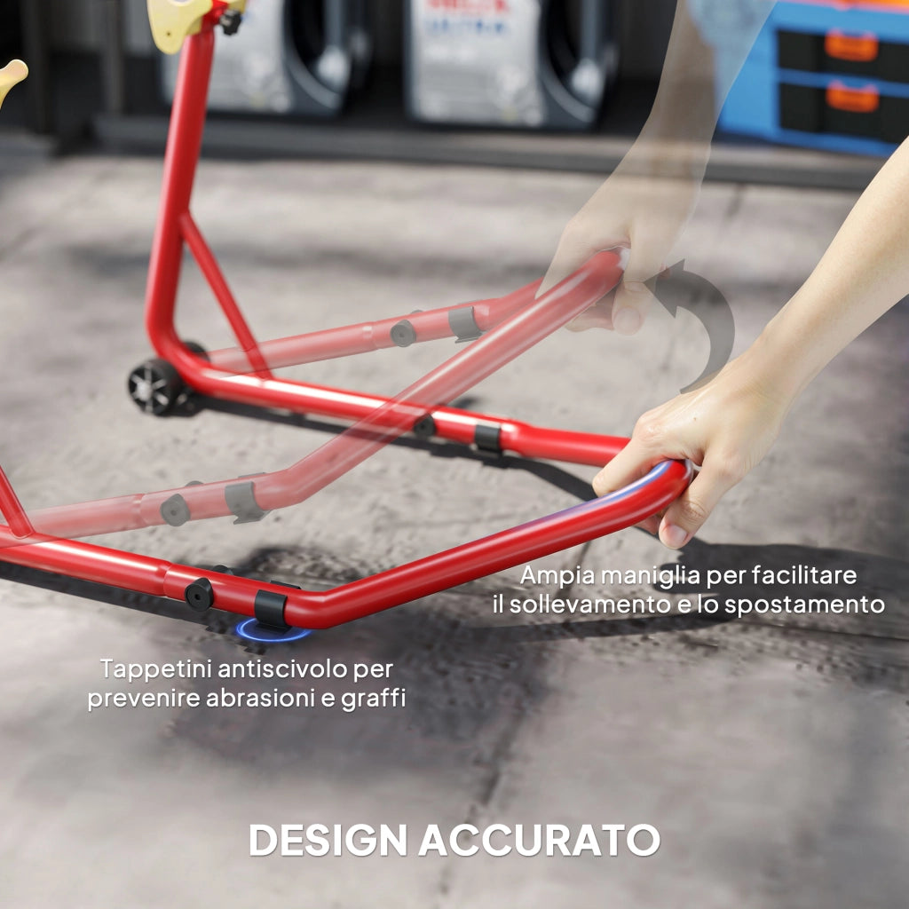 Cavalletto per Moto ¨C Minimal ¨C Rosso