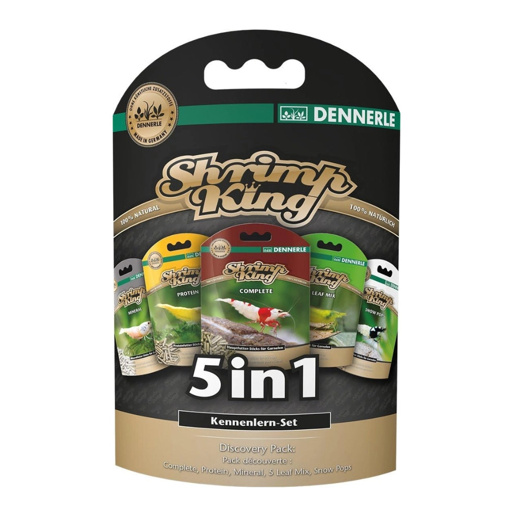 Dennerle Shrimp King 5in1 5x6gr - mix di mangimi per gamberetti