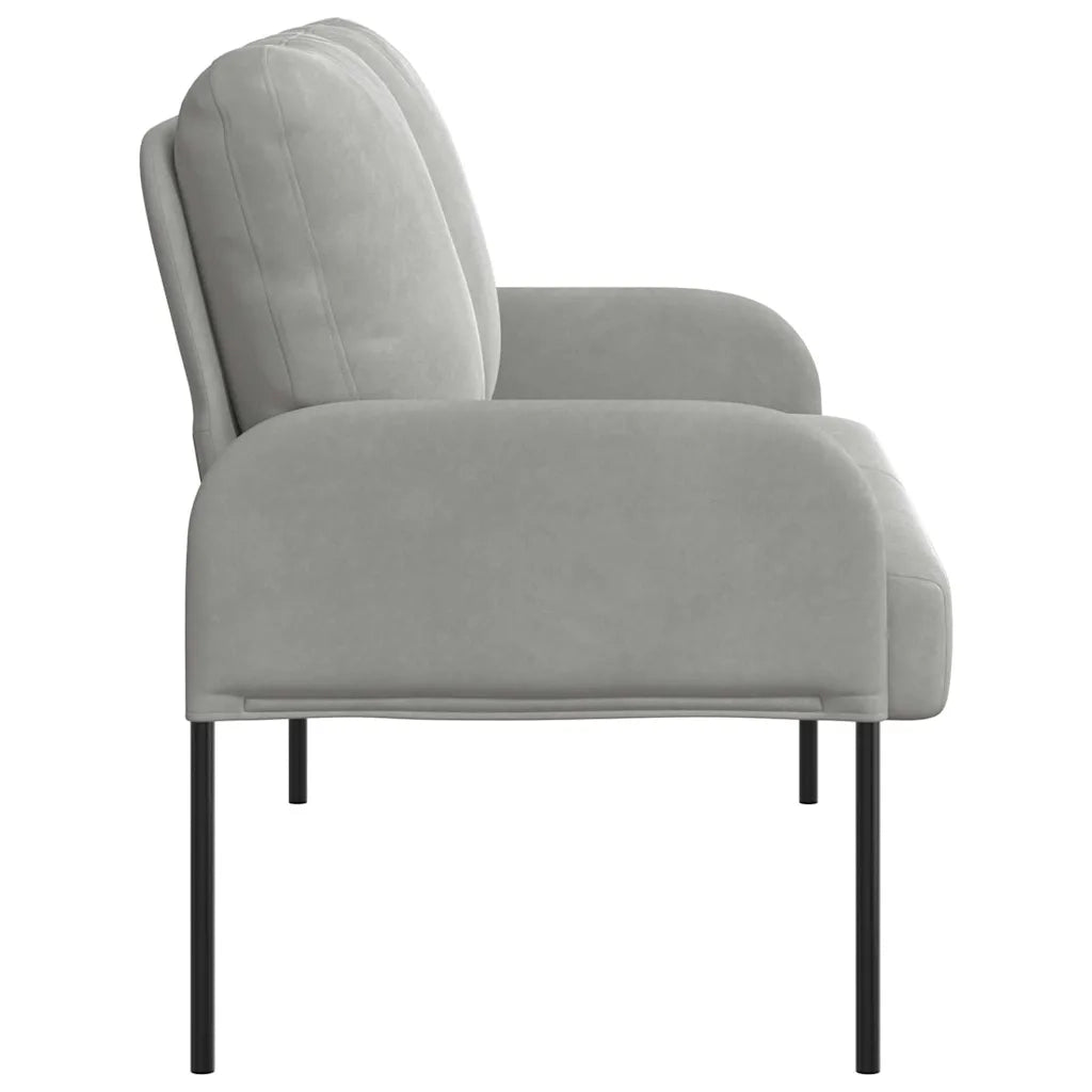 Divani con cuscino 110cm Grigio chiaro Legno compensato 42023455