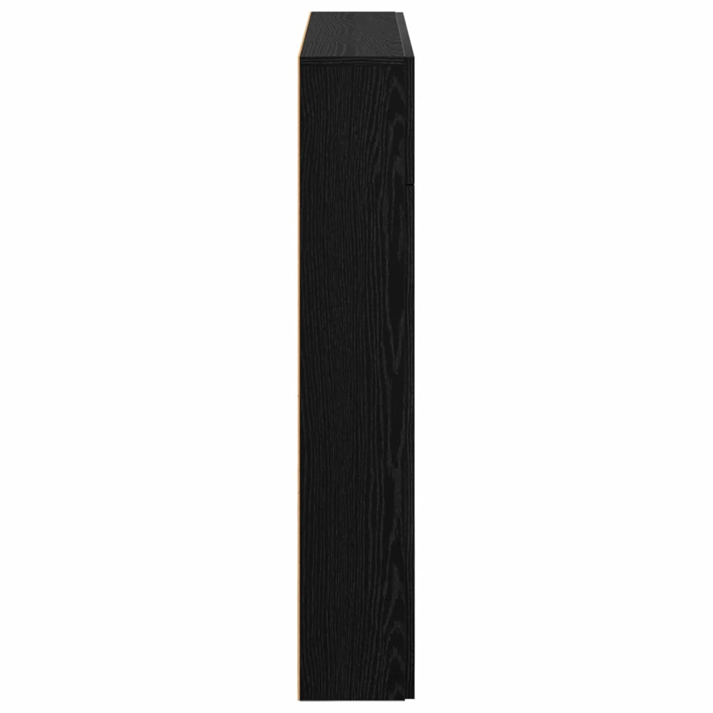 Cornice per camino Rovere Nero 102 x 18 x 100,5 cm 8006599