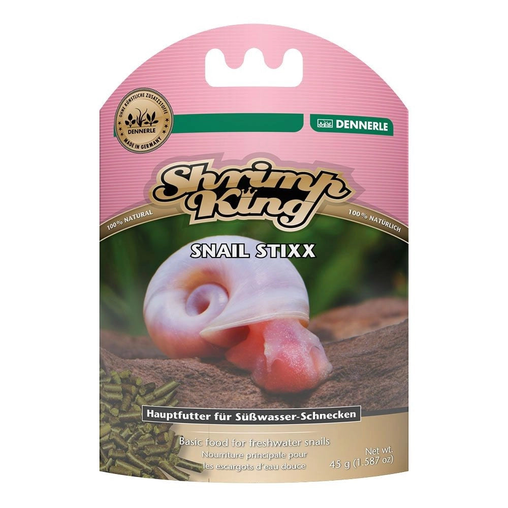 Dennerle Shrimp King Snail Stick 45gr - Mangime completo per lumache