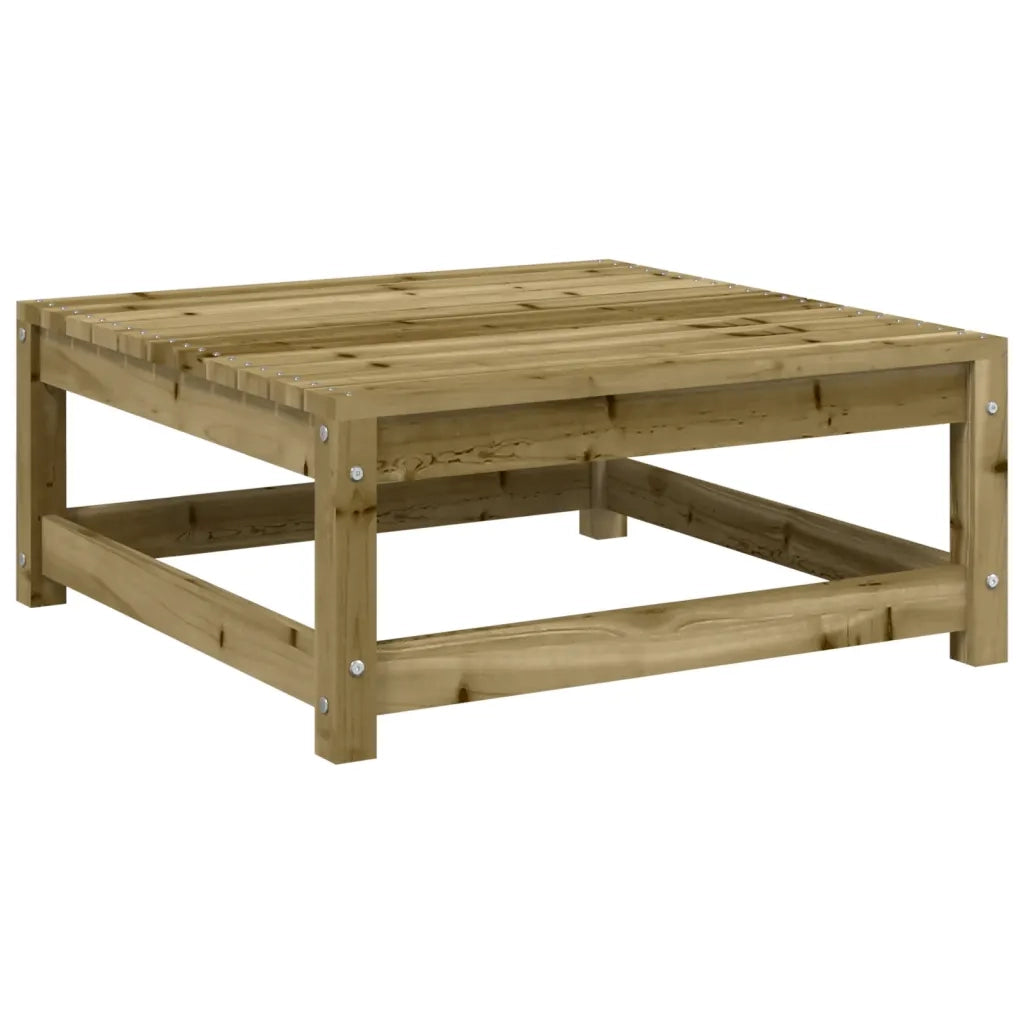 Divano da Giardino Senza Braccioli con Cuscini e Poggiapiedi-Sofa da Giardino-Divano da esterno 427610