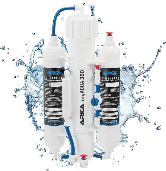 Installazione di Osmosi Inversa per Acquari - Filtrazione dell'Acqua fino a 380 L/ Giorno per Migliorare la Qualità dell'Acqua