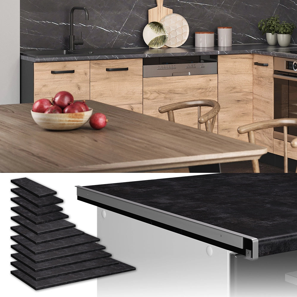 Vicco Top cucina Antracite 120 cm