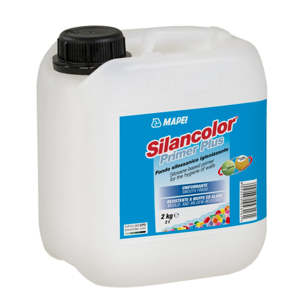 Mapei silancolor primer plus fondo silossanico igienizzante 2 kg