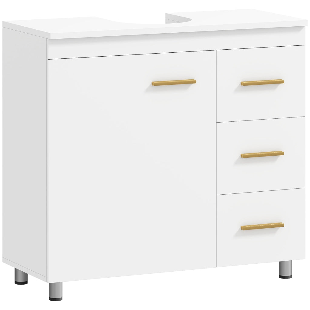 Mobile da Bagno Sottolavabo ¨C Minimal ¨C Bianco 60x30x30
