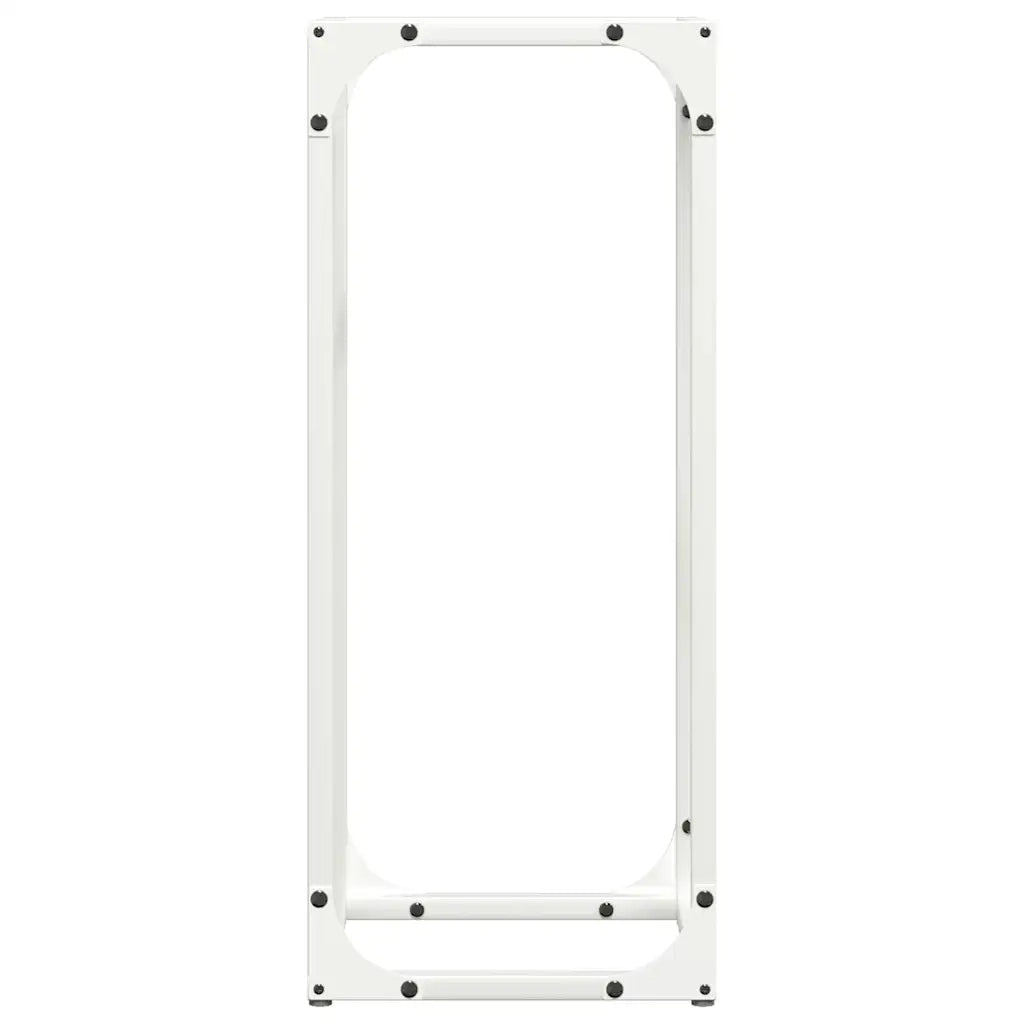 Rastrelliera per Legna da Ardere Bianca 25x25x60 cm CFW2392226
