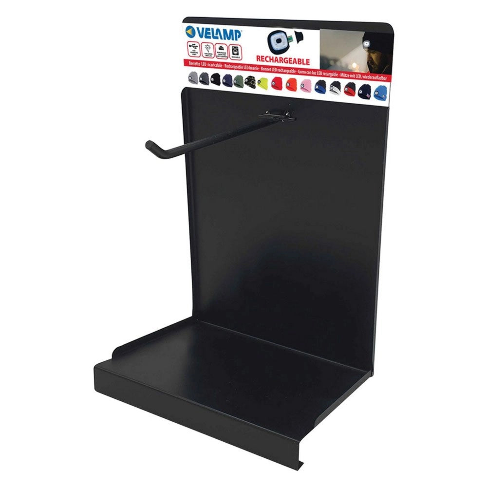 1cf espositore da banco per cappelli con luce led fornito vuoto cod:ferx.1067299nlm