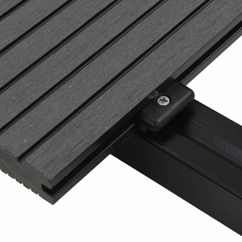 Tavola da decking 48 pcs Grigio WPC 3444767