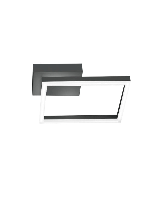 Plafoniera BARD a led moderna 22W Antracite 3394-23-282 Fabas Luce