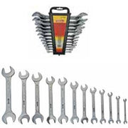 SERIE CHIAVI FISSE CON CLIP CROMO/VANADIUM 12 PEZZI MM 6