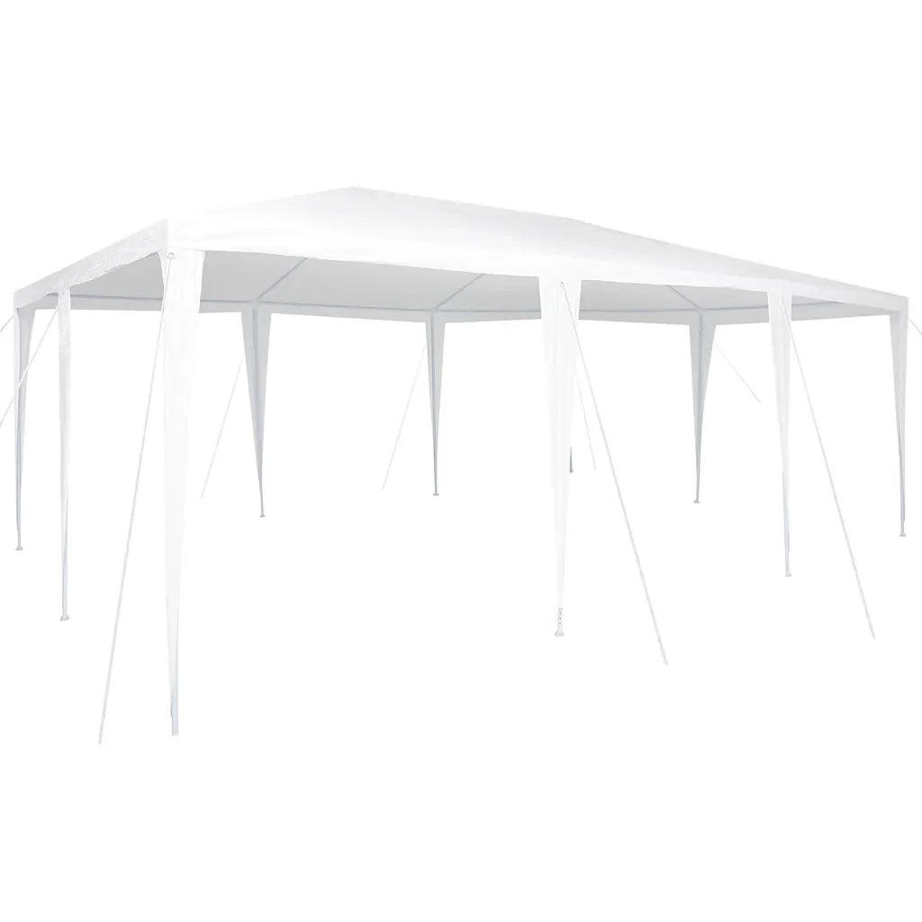 Tenda Party Bianco 600 x 400 x 266 cm Polietilene e Acciaio 42003429