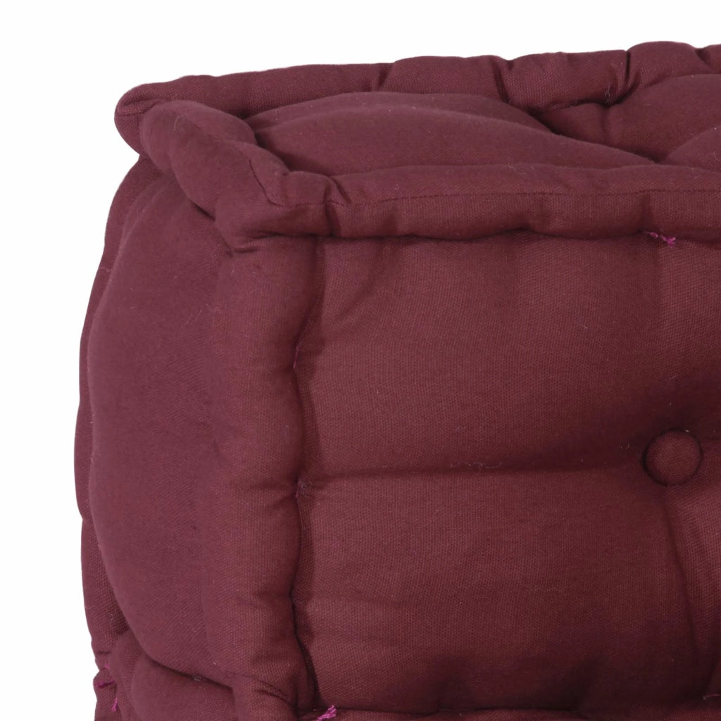 Unità di Divano Modulare 4 pcs Bordeaux Tessuto 3315073