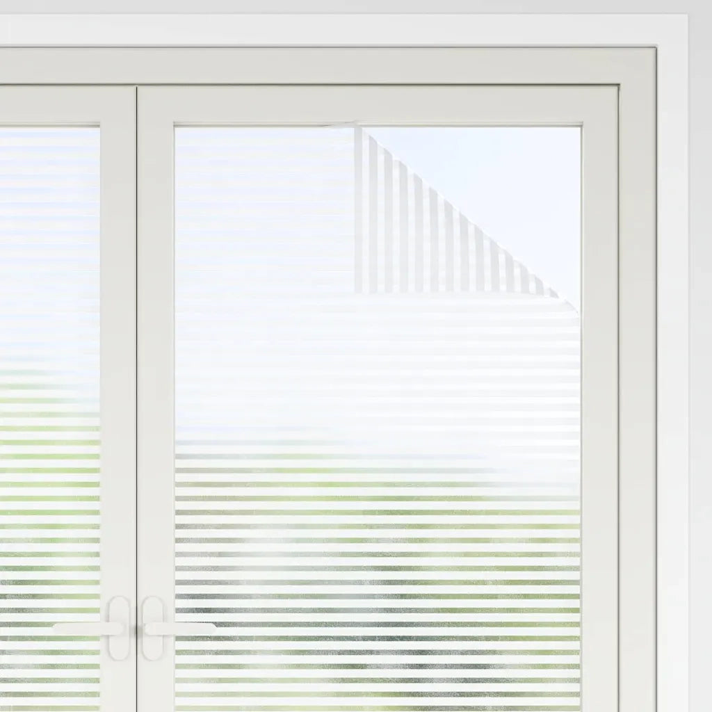 Pellicola per finestra autoadesiva Strisce smerigliate PVC 3394625