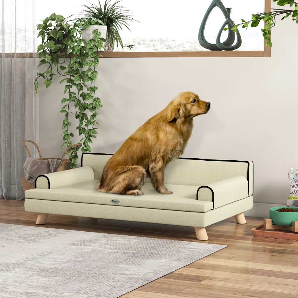 Divano per cani e gatti ¨C Minimal ¨C Beige 100x62x32