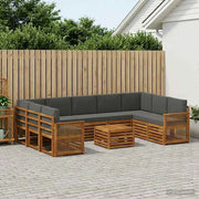 Set divani Legno di Acacia Massello 3384868
