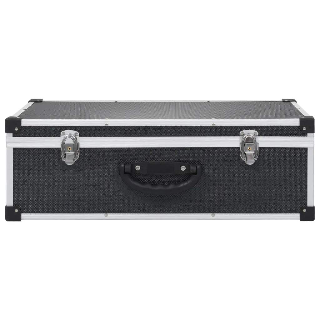 Custodia CD per 80 CD in Alluminio ABS Nero 91855