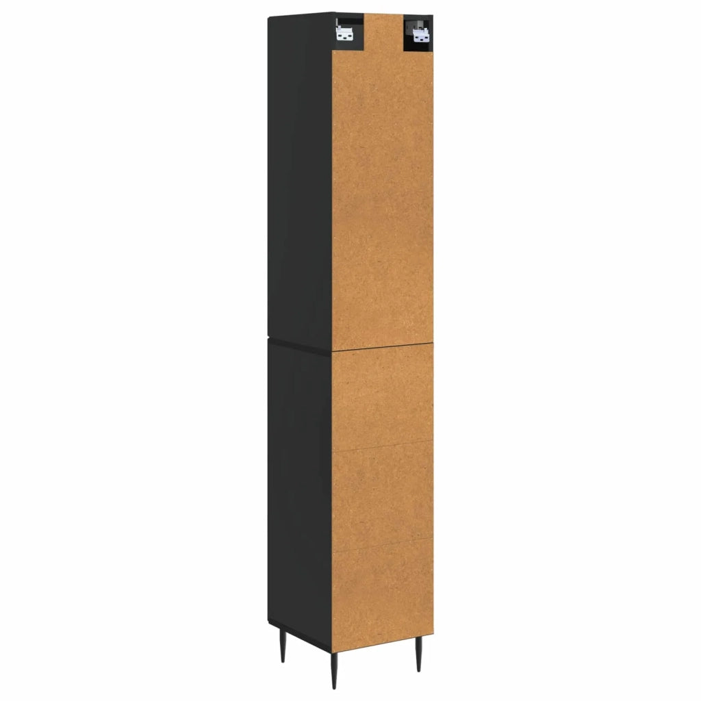 Set di armadi 2 pz Nero Legno ingegnerizzato 3416629