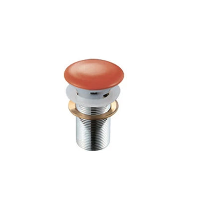 PILETTA CLICK-CLACK LAVABO FANCY SENZA TROPPO PIENO- Rosso Mattone- DH- pezzi 1