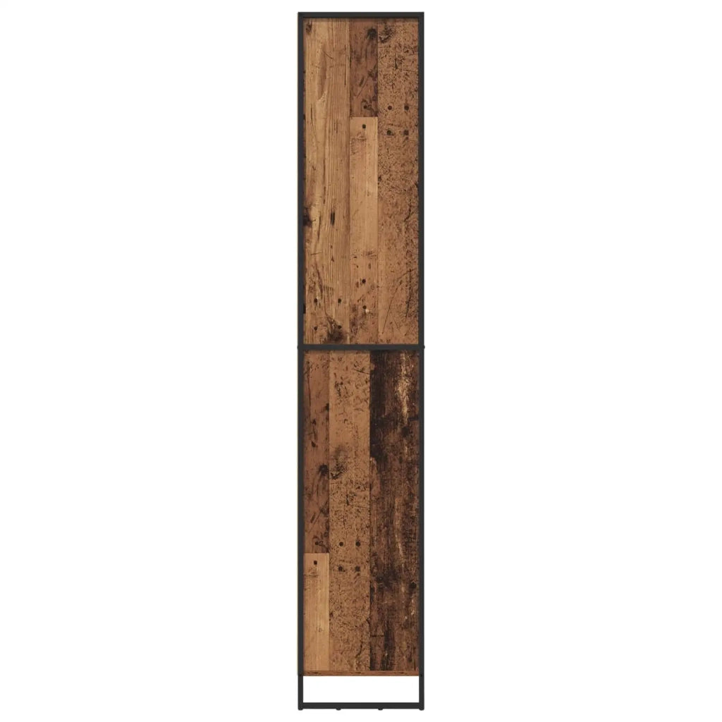 Armadi alti 2 pcs Legno vecchio 79 x 36 x 200 cm