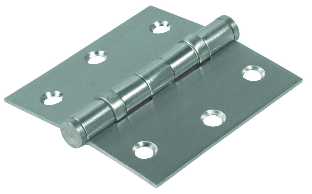 IBFM CERNIERA CON CUSCINETTI A SFERA E POMOLO PIANO in acciaio inox mm. 102x76 (4x3'')