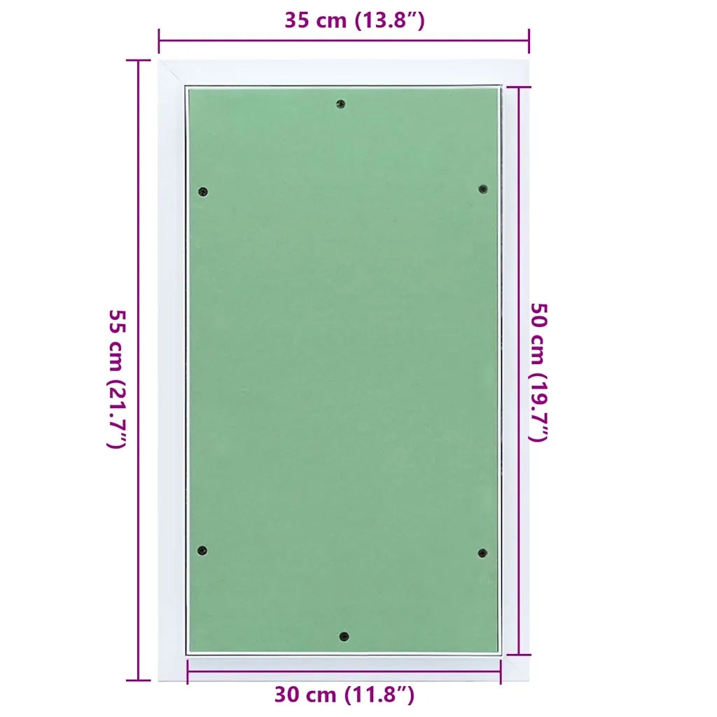 Pannello di Accesso Verde e Argento 35 x 55 cm 4018459