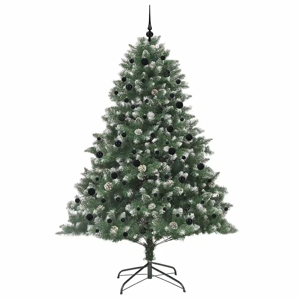 Albero di Natale artificiale con 300 LED Verde 240 cm