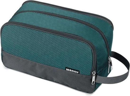 Doppiatore per uomo, impermeabile, confezione da viaggio, piccola, verde
