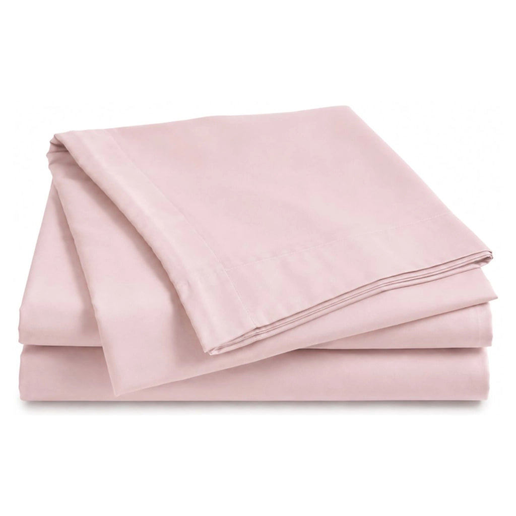 Rotira, set Completo Letto Piazza e Mezza in Cotone, Rosa