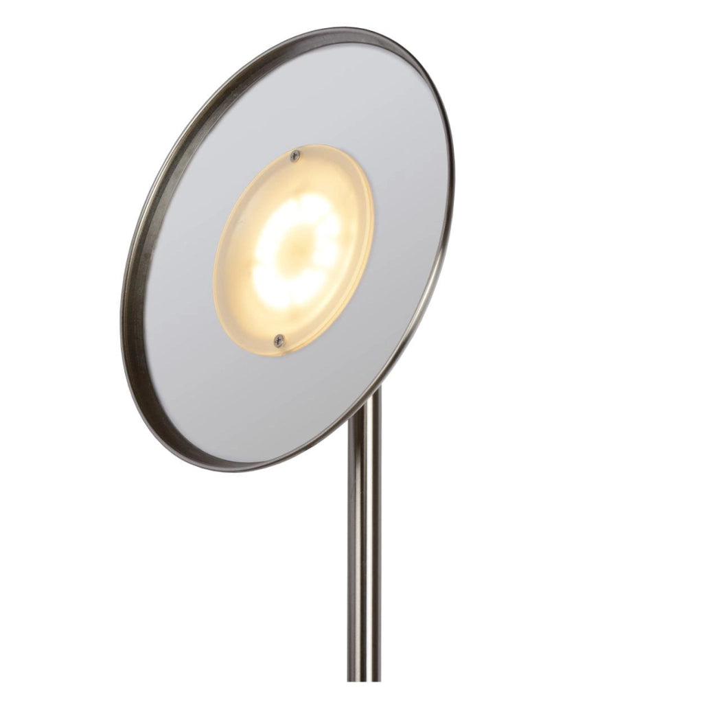 Lampada da terra Lucide Zenith LED 20W 3000K argento