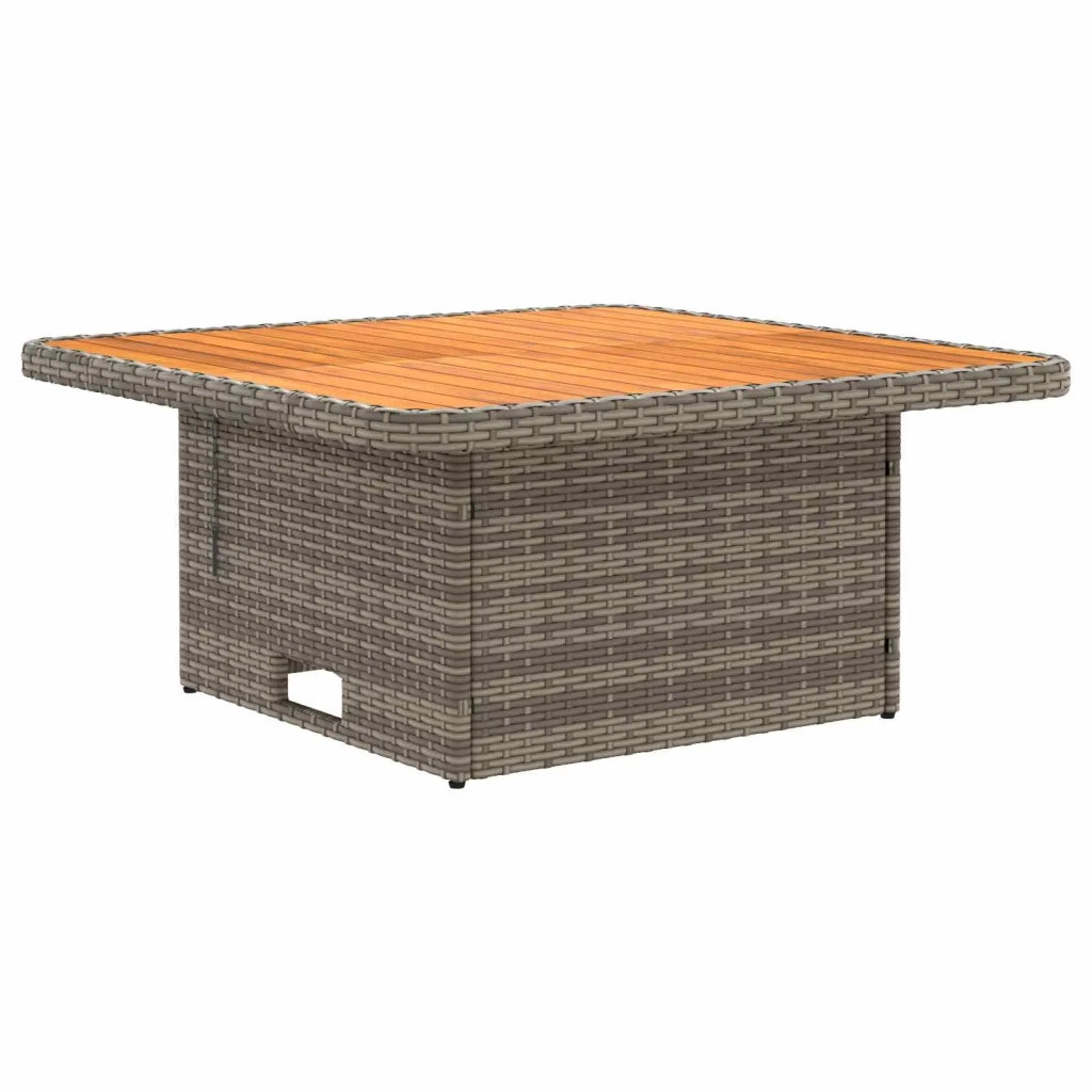 Set di Mobili con cuscino 8 pcs Grigio e Blu Navy Rattan in PE 3422200
